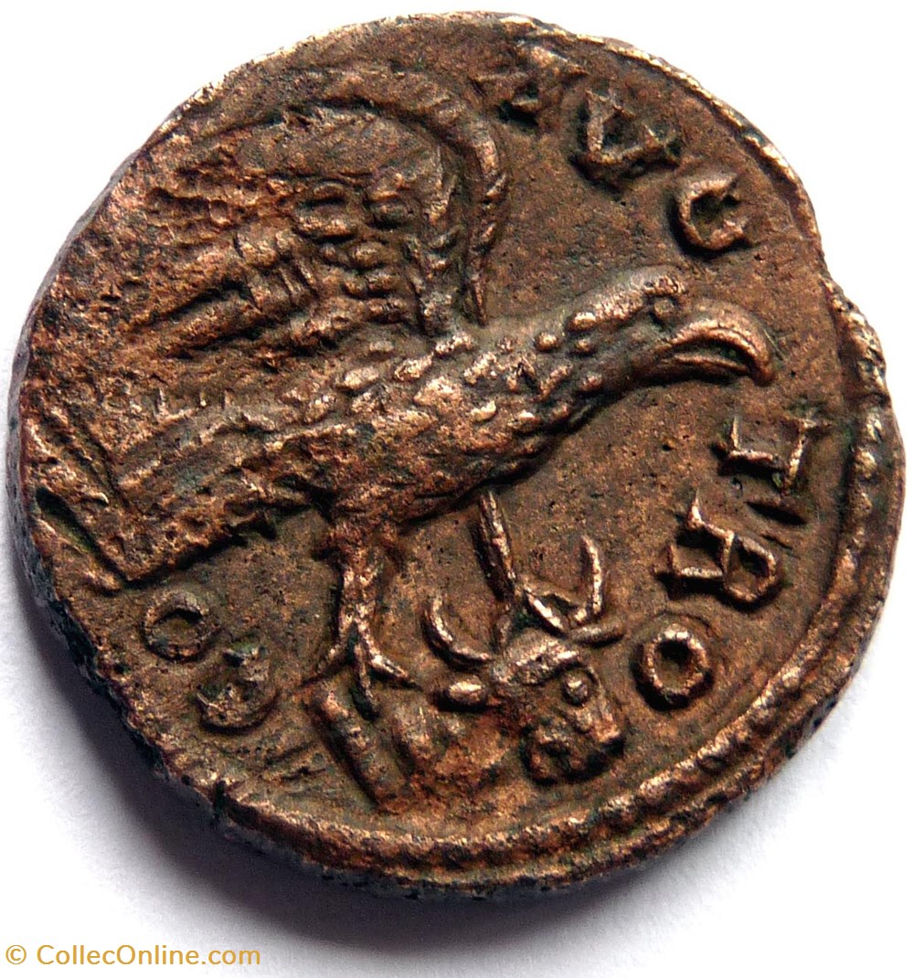 monnaies antiques romaines provinciales alexandrie du troas regne de gallien 253 268
