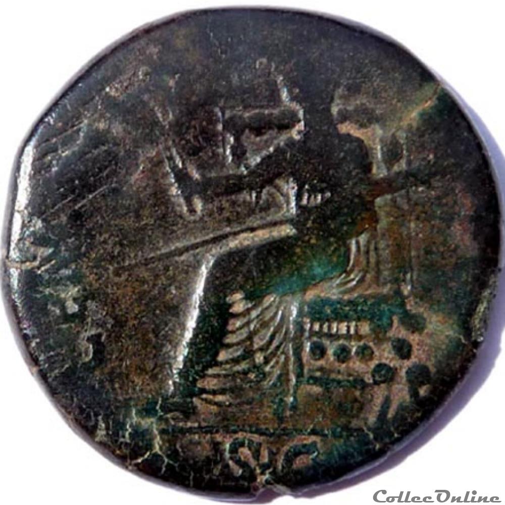 Claude 41-45/Dupondius/CERES AVGVSTA monnaie antique jc ap romaine claude 41 45 dupondius ceres avgvsta