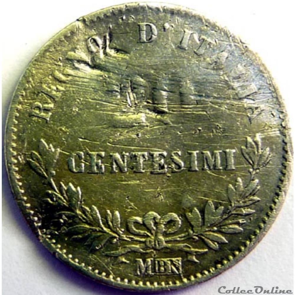 Victor Emmanuel II 1863 monnaie monde italie victor emmanuel ii 1863