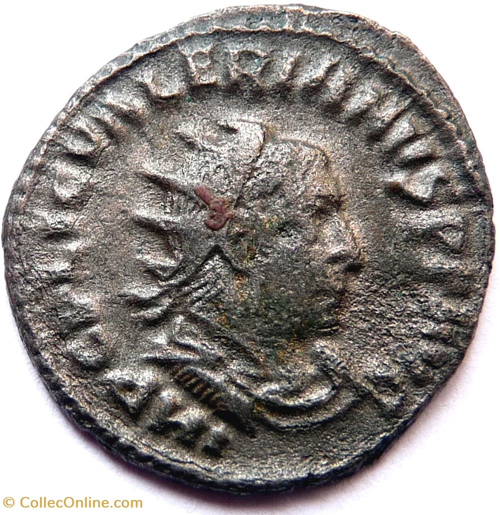 Valérien 253-254/Rome/ORIENS AVGG monnaies antiques romaines republicaines imperiales valerien 253 254 rome oriens avgg