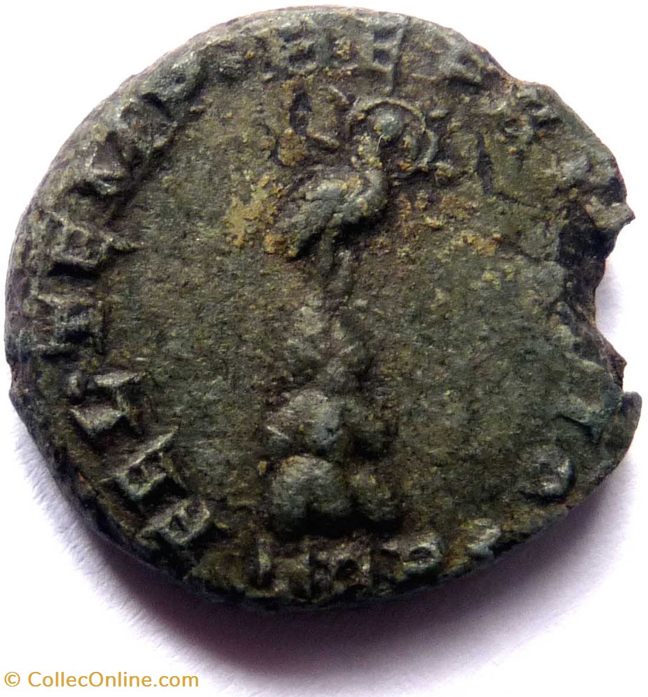 monnaie antique av jc ap romaine republicaine imperiale constance ii 348 350 treves fel temp reparatio