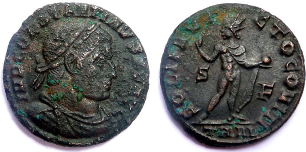RIC 63 var/Constantin 1er 314-315/Arles/SOLI INVICTO COMITI monnaies antiques romaines imperiales et republicaines ric 63 var constantin 1er 314 315 arles soli invicto comiti