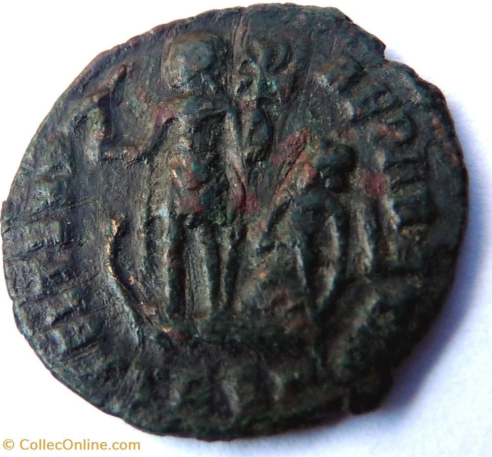 monnaies antiques romaines republicaines imperiales constans 348 350 thessalonique fel temp reparatio