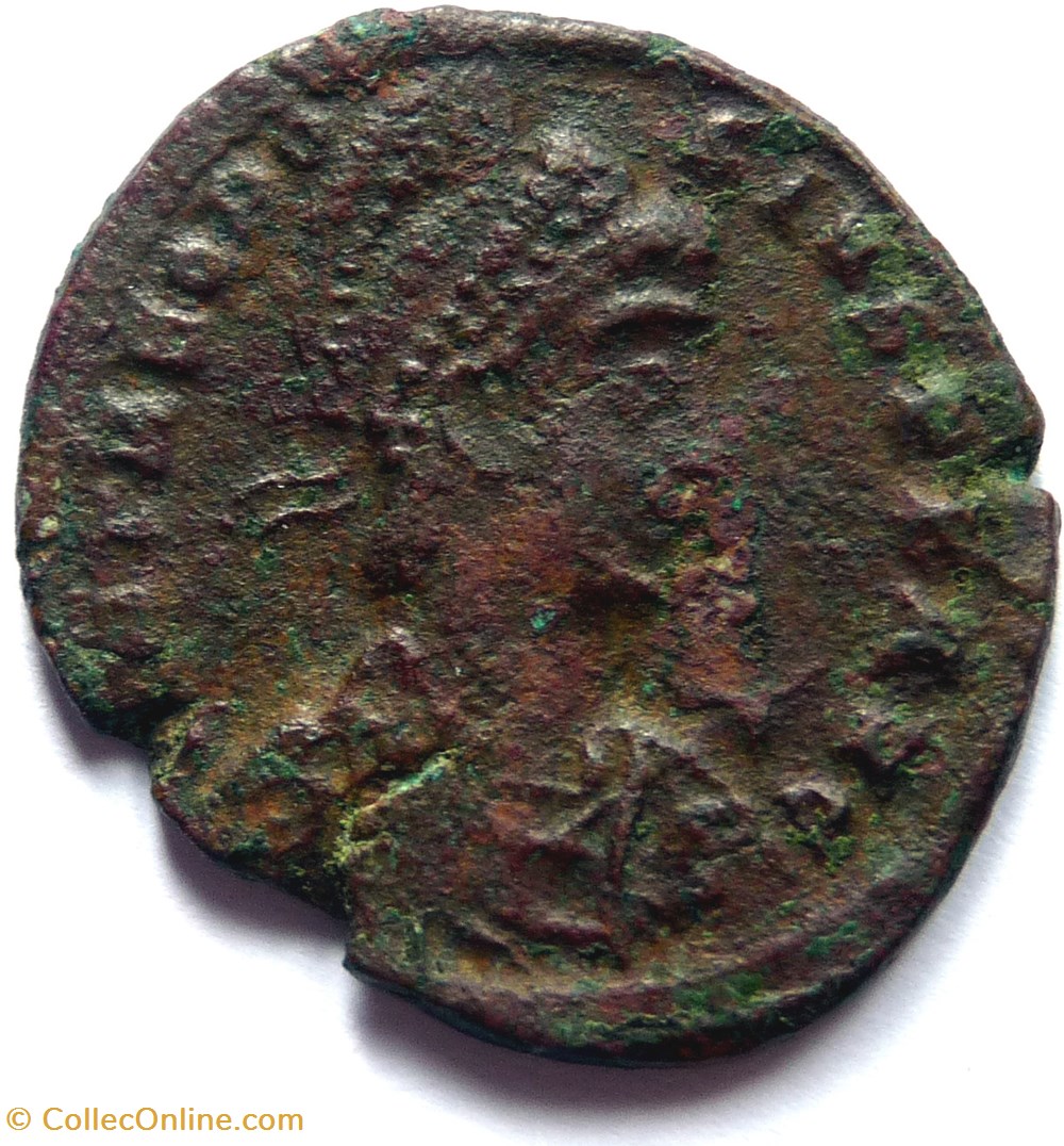 monnaies antiques romaines imperiales et republicaines theodose 378 383 nicomedie gloria romanorvm