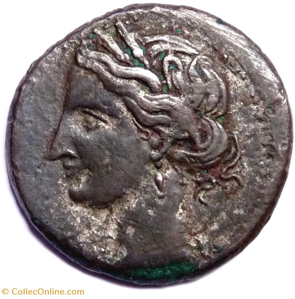 monnaies antiques grecques monnaie de carthage 203 201 av jc