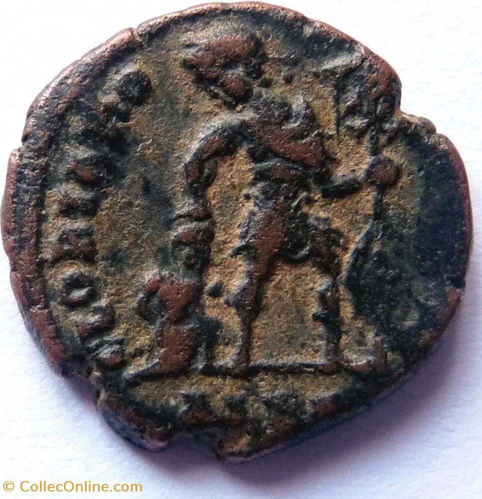 monnaies antiquite av jc ap romaines republicaines imperiales valens 364 375 alexandrie gloria romanorvm