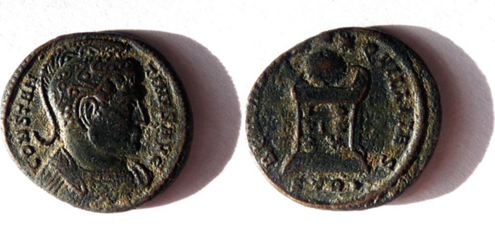 monnaies antiques romaines imperiales et republicaines beata tranqvillitas 322 treves