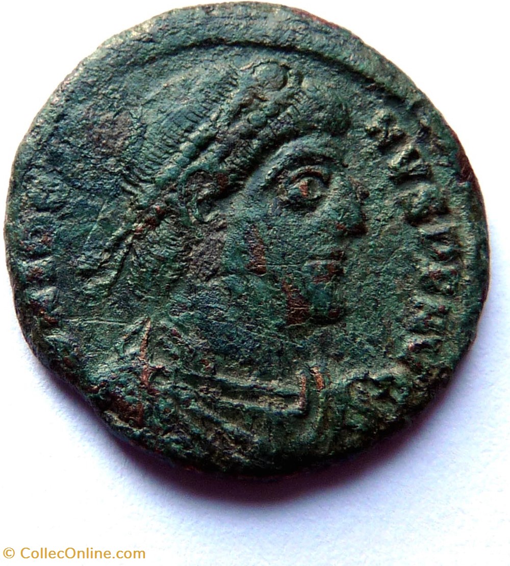 Jovien 363-364/Siscia/VOT V MVLT X monnaies antiques romaines imperiales et republicaines jovien 363 364 siscia vot v mvlt x