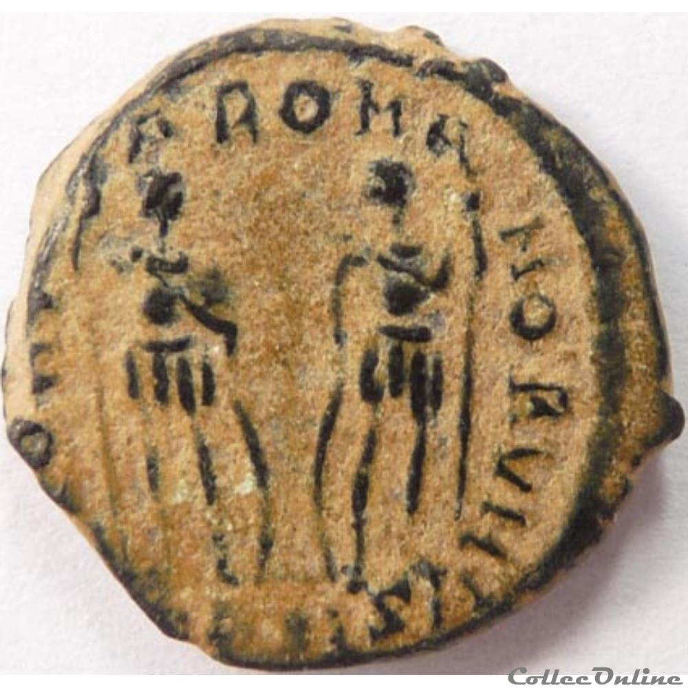 Honorius 408-423/Constantinople/GLORIA ROMANORVM monnaie antique av jc ap romaine honorius 408 423 constantinople gloria romanorvm