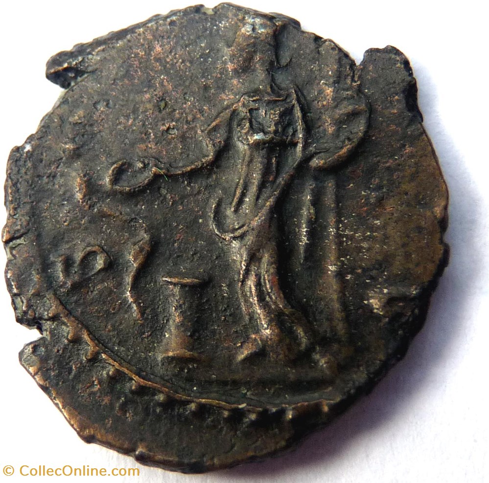 Victorin 271/Trèves/SALVS AVG monnaies antiques jc ap romaines republicaines imperiales victorin 271 treves salvs avg