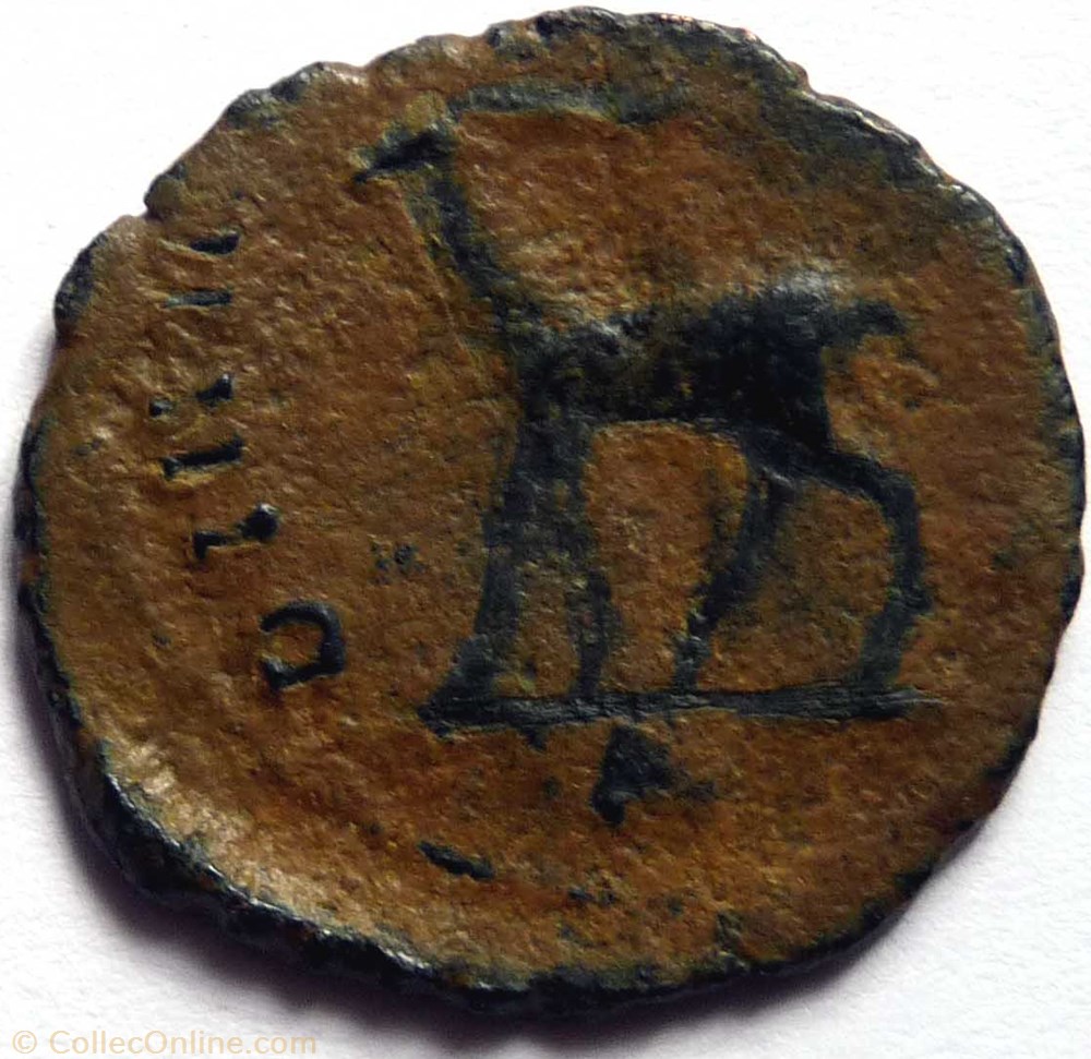 monnaies antiques romaines imperiales et republicaines gallien 267 268 rome dianae cons avg