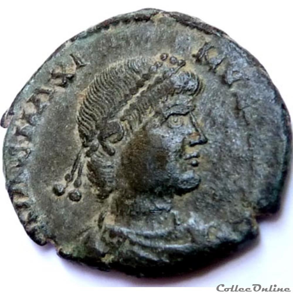 Magnus Maximus 383-388/Lyon/REPARATIO REIPVB monnaie antique av jc ap romaine magnus maximus 383 388 lyon reparatio reipvb
