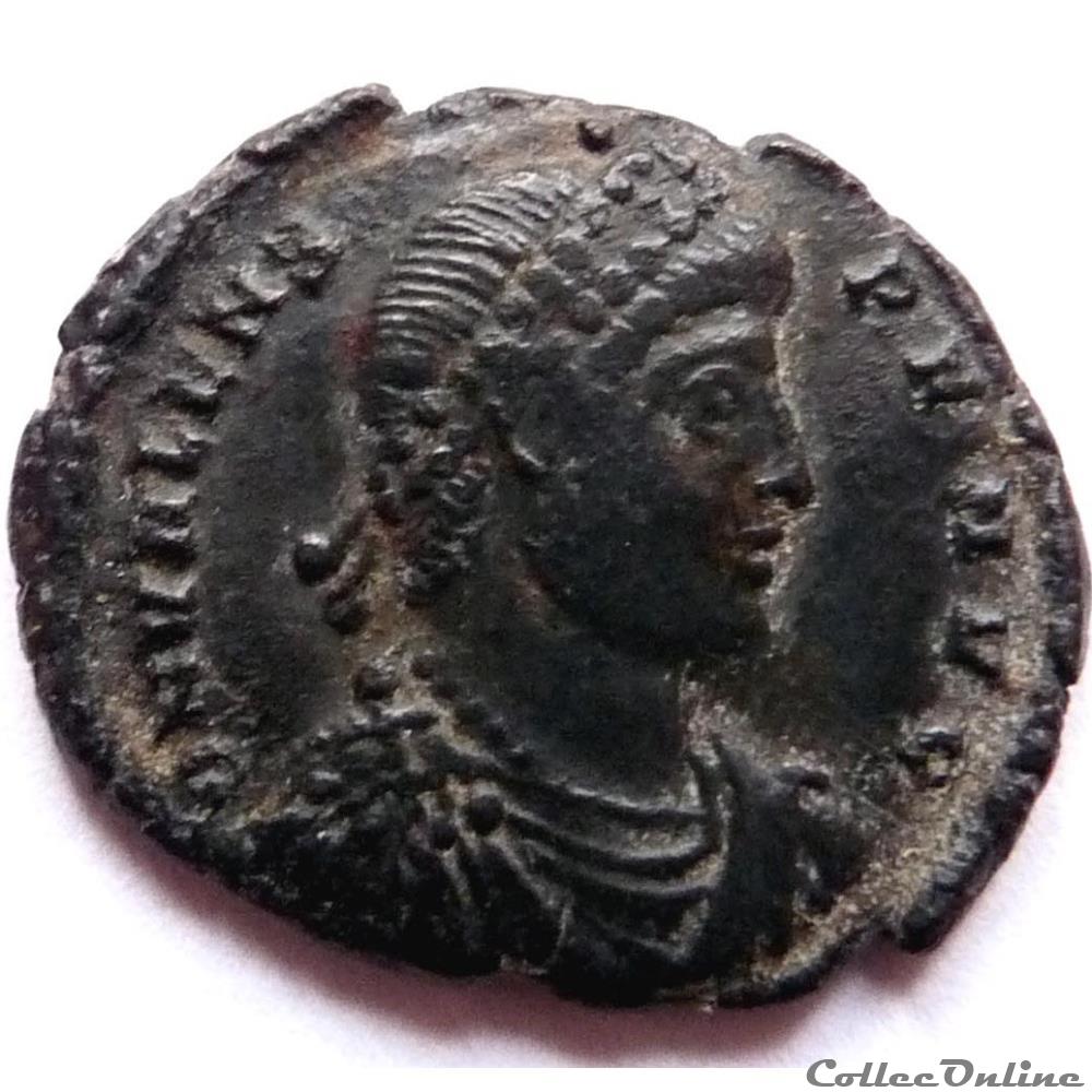 Valens 367-375/Constantinople/SECVRITAS REIPVBLICAE monnaie antique av jc ap romaine valens 367 375 constantinople secvritas reipvblicae