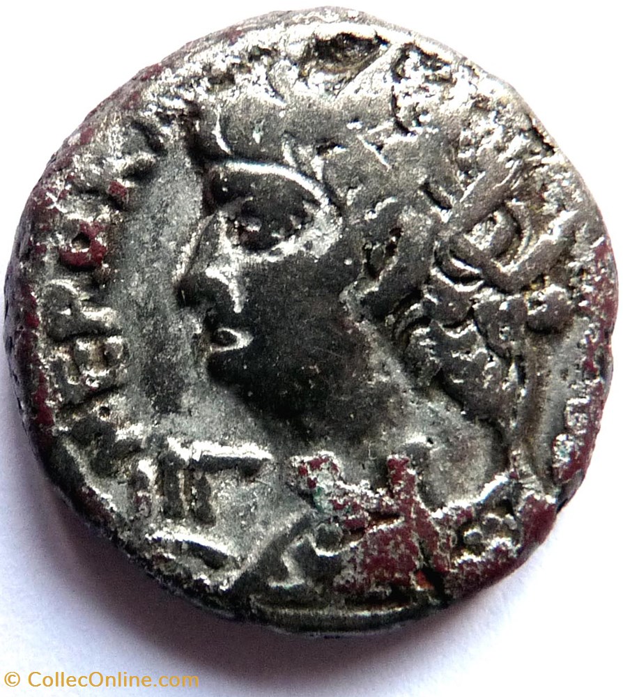 Alexandrie/Néron 66-67 monnaies antiques romaines provinciales alexandrie neron 66 67
