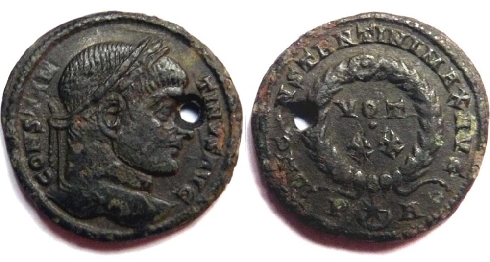 DN CONSTANTINI MAX AVG/321-322/Arles monnaies antiques romaines imperiales et republicaines dn constantini max avg 321 322 arles