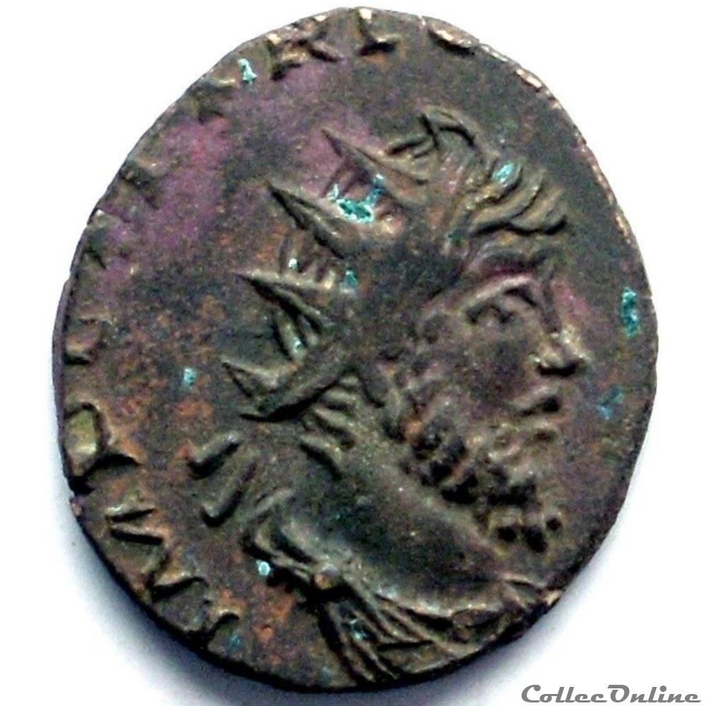 monnaie antique romaine imitation pour tetricus 1er