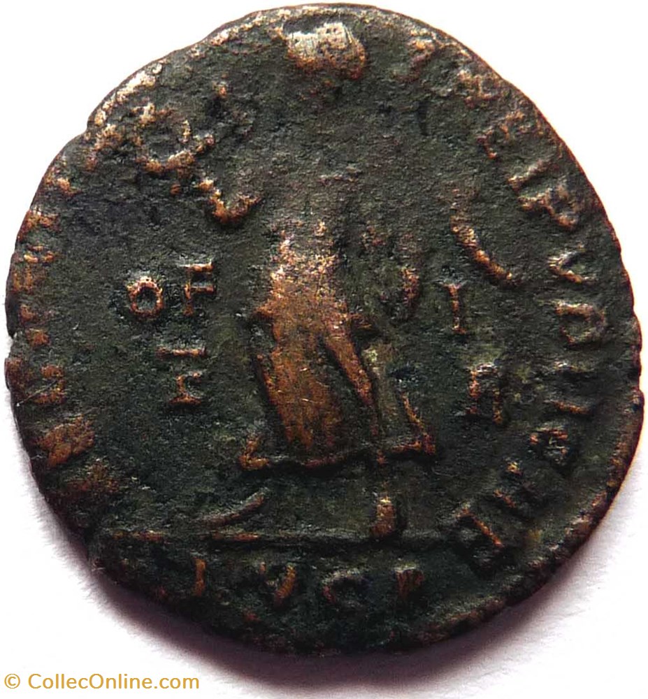 Valens 367-375/Lyon/SECVRITAS REIPVBLICAE monnaie antique av jc ap romaine republicaine imperiale valens 367 375 lyon secvritas reipvblicae