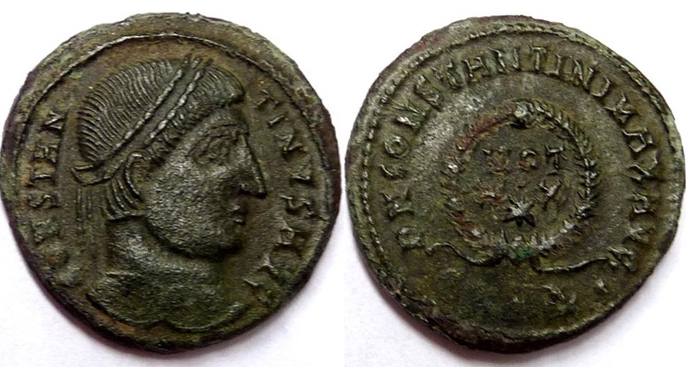 monnaies antiques romaines imperiales et republicaines d n constantini max avg 324 heraclee