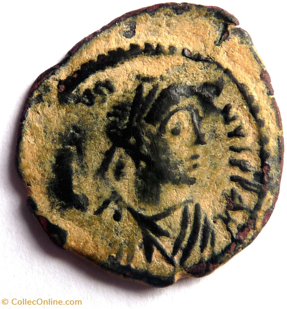 Justinien 527-565/Theoupolis (Antioche) monnaies byzantines justinien 527 565 theoupolis antioche