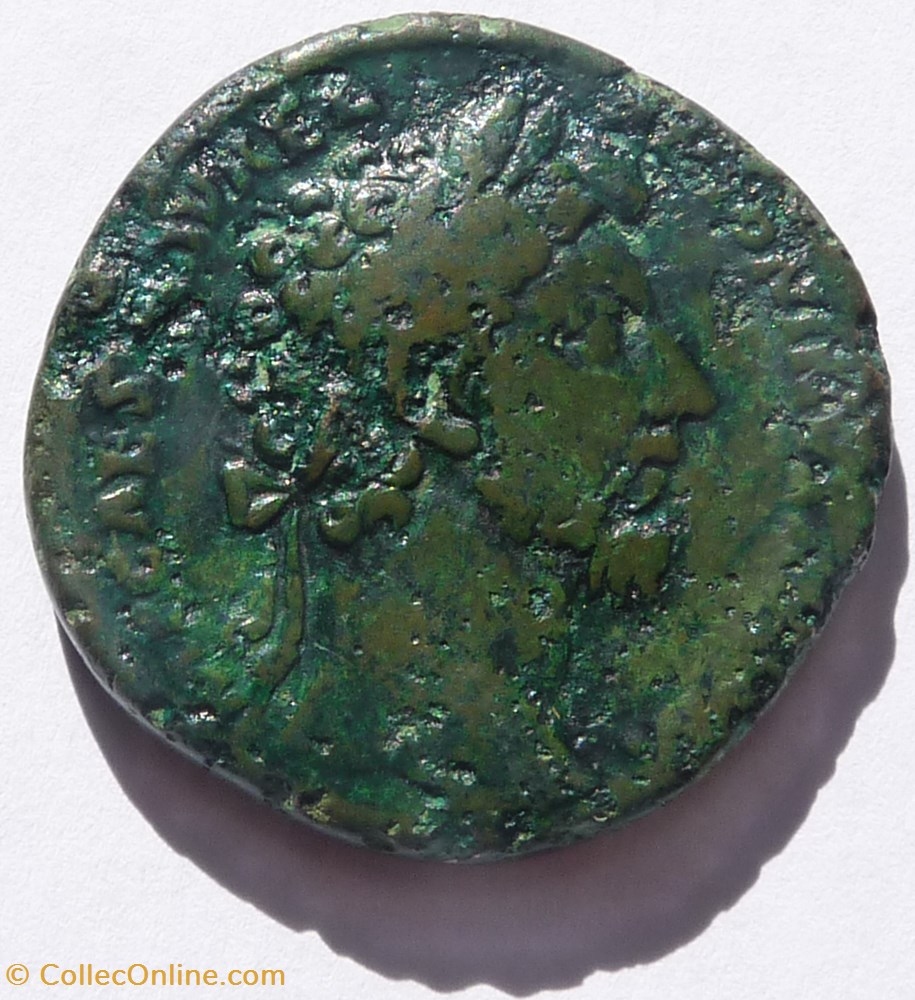 monnaie antique jc ap romaine republicaine imperiale marc aurele 161 162 rome concord avgvstor tr p xvi cos iii