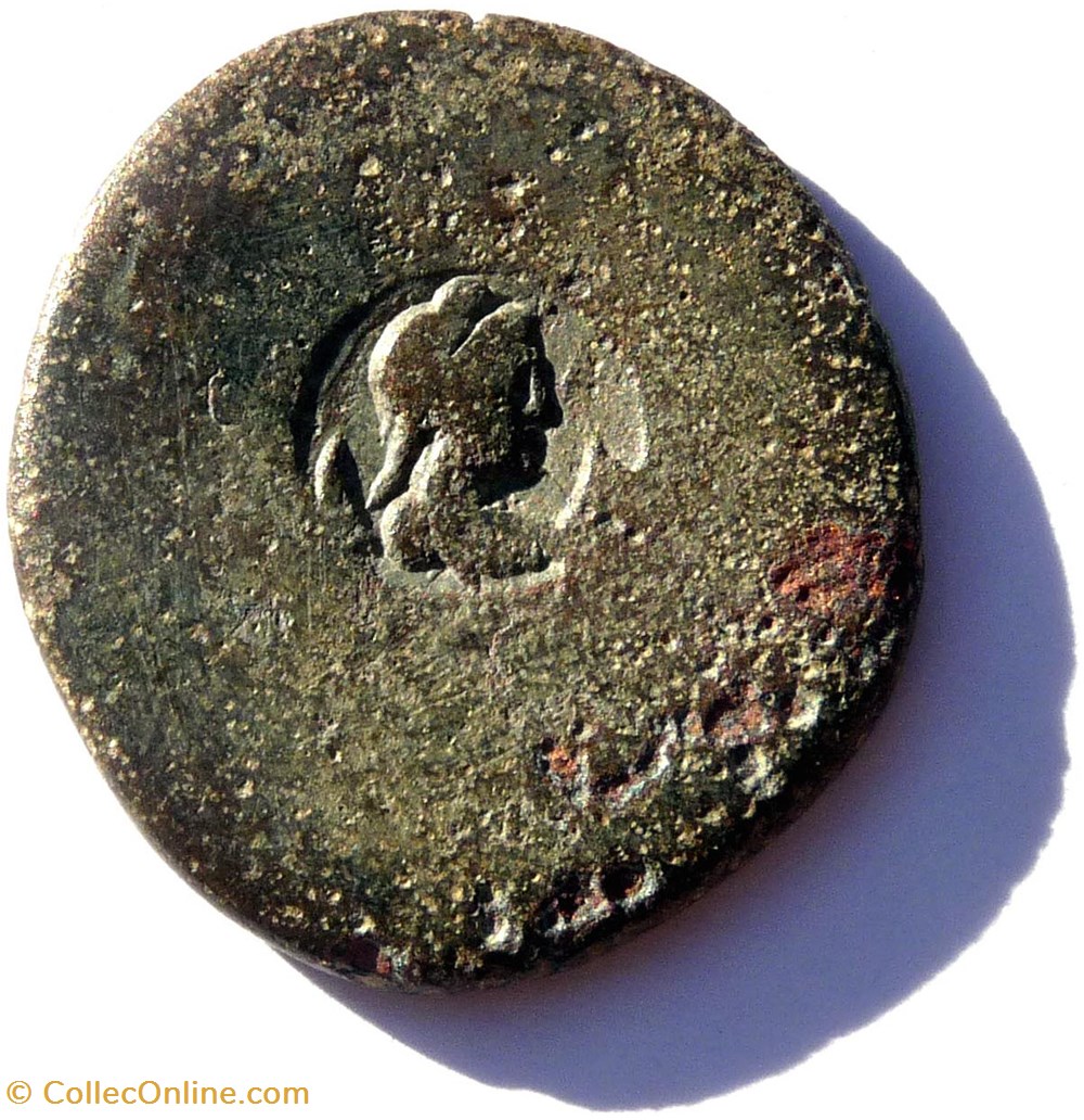 As des Antonins poinçonné monnaies antiques romaines imperiales et republicaines as des antonins poinconne