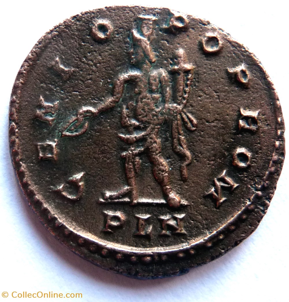 Maximien Hercule 307/Londres/GENIO POP ROM monnaies antiques romaines imperiales et republicaines maximien hercule 307 londres genio pop rom