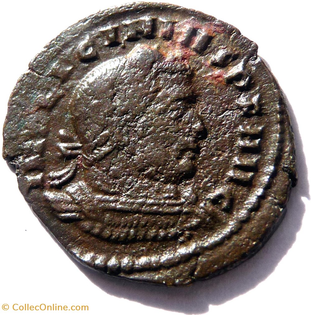 Licinius 1er 314/Rome/SOLI INVICTO COMITI monnaies antiques a romaines republicaines imperiales licinius 1er 314 rome soli invicto comiti