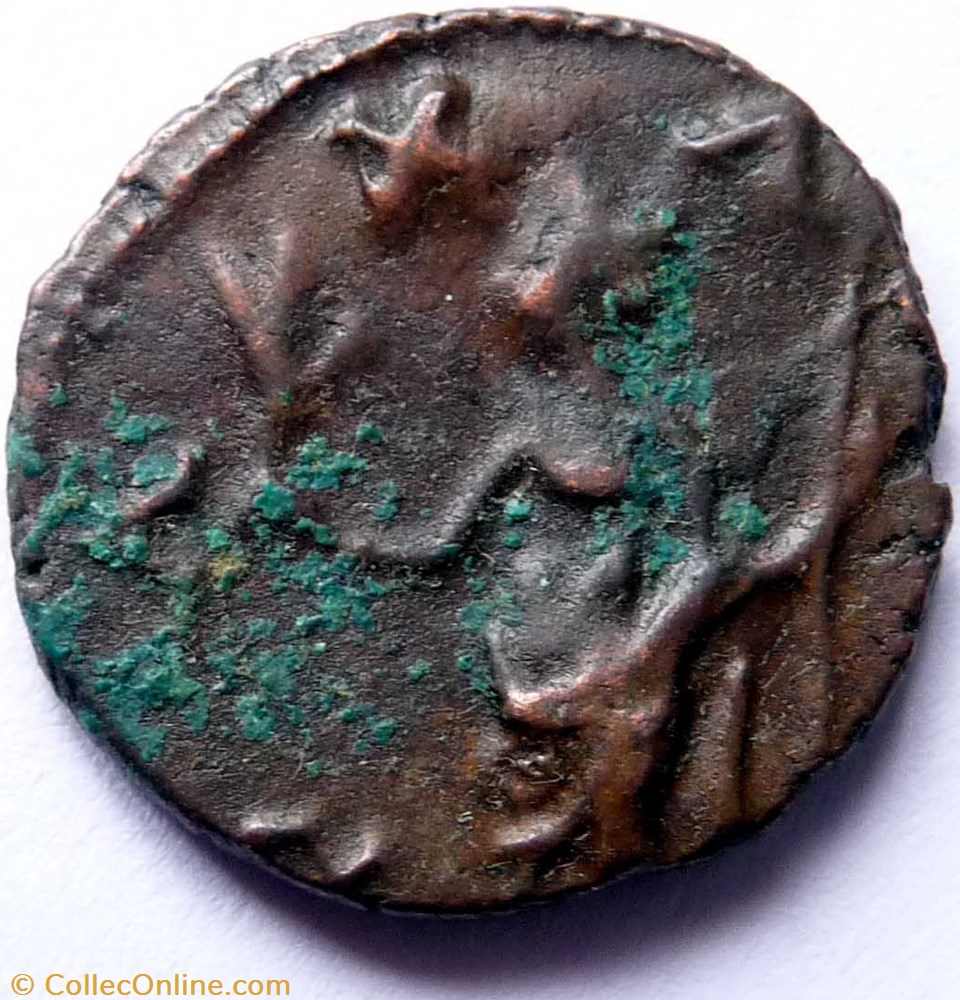 Imitation pour tetricus 1er monnaie antique av jc ap romaine imperiale imitation pour tetricus 1er