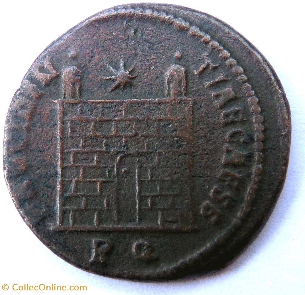 monnaies antiques romaines republicaines imperiales constance ii 324 325 rome providentiae caess