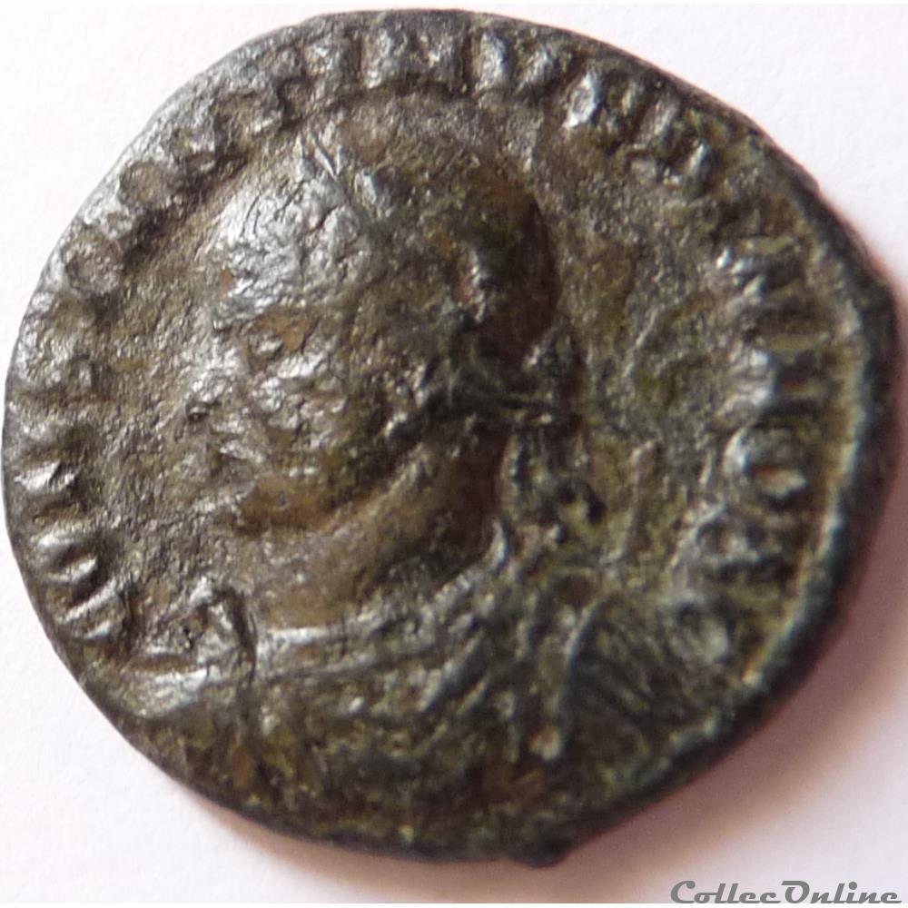 Constantin II 324/Thessalonique/CAESARVM NOSTRORVM monnaie antique av jc ap romaine constantin ii 324 thessalonique caesarvm nostrorvm