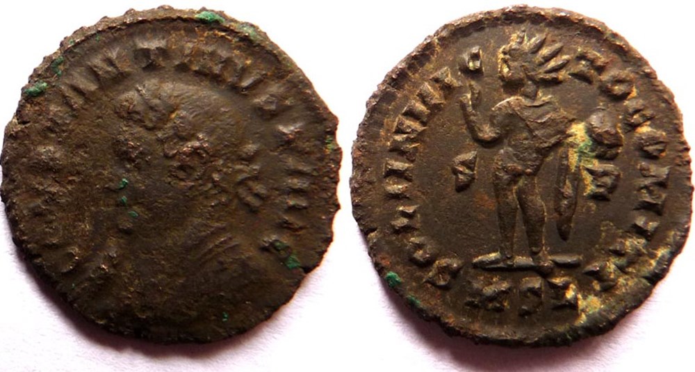 RIC 75/Constantin 1er 316/Londres/SOLI INVICTO COMITI monnaies antiques romaines imperiales et republicaines ric 75 constantin 1er 316 londres soli invicto comiti