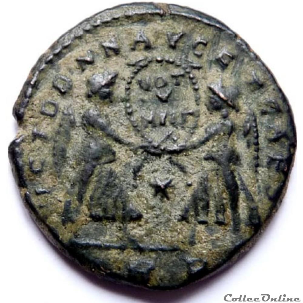 Magnence 351-352/Rome/VICT DD NN AVG ET CAES monnaies antiques romaines republicaines imperiales magnence 351 352 rome vict dd nn avg et caes