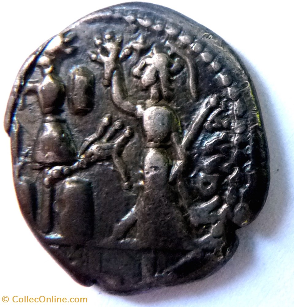 monnaie antique av jc ap romaine republicaine imperiale gens furia 119 denier janus