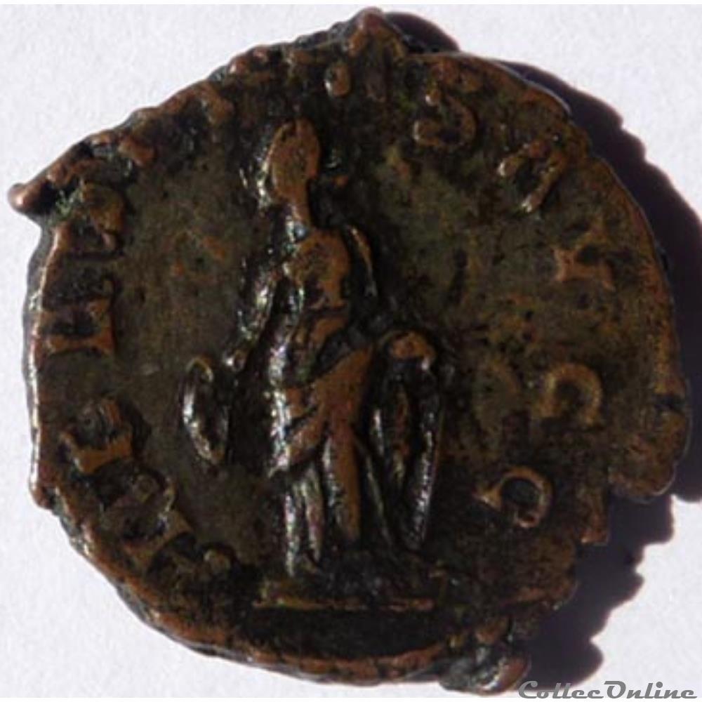 Surfrappe officielle sur Tetricus 1er 271-274 3 monnaies antiques av jc romaines republicaines imperiales surfrappe officielle sur tetricus 1er 271 274