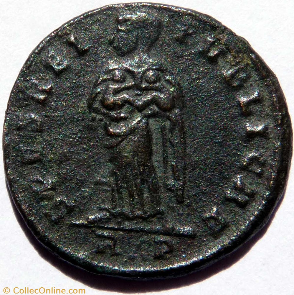 Fausta 324-326/Rome/SPES REIPVBLICAE monnaies antiques romaines republicaines imperiales fausta 324 326 rome spes reipvblicae