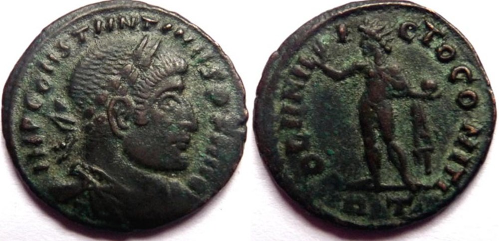 RIC 57/Constantin 1er 316-317/Rome/SOLI INVICTO COMITI monnaies antiques romaines imperiales et republicaines ric 57 constantin 1er 316 317 rome soli invicto comiti
