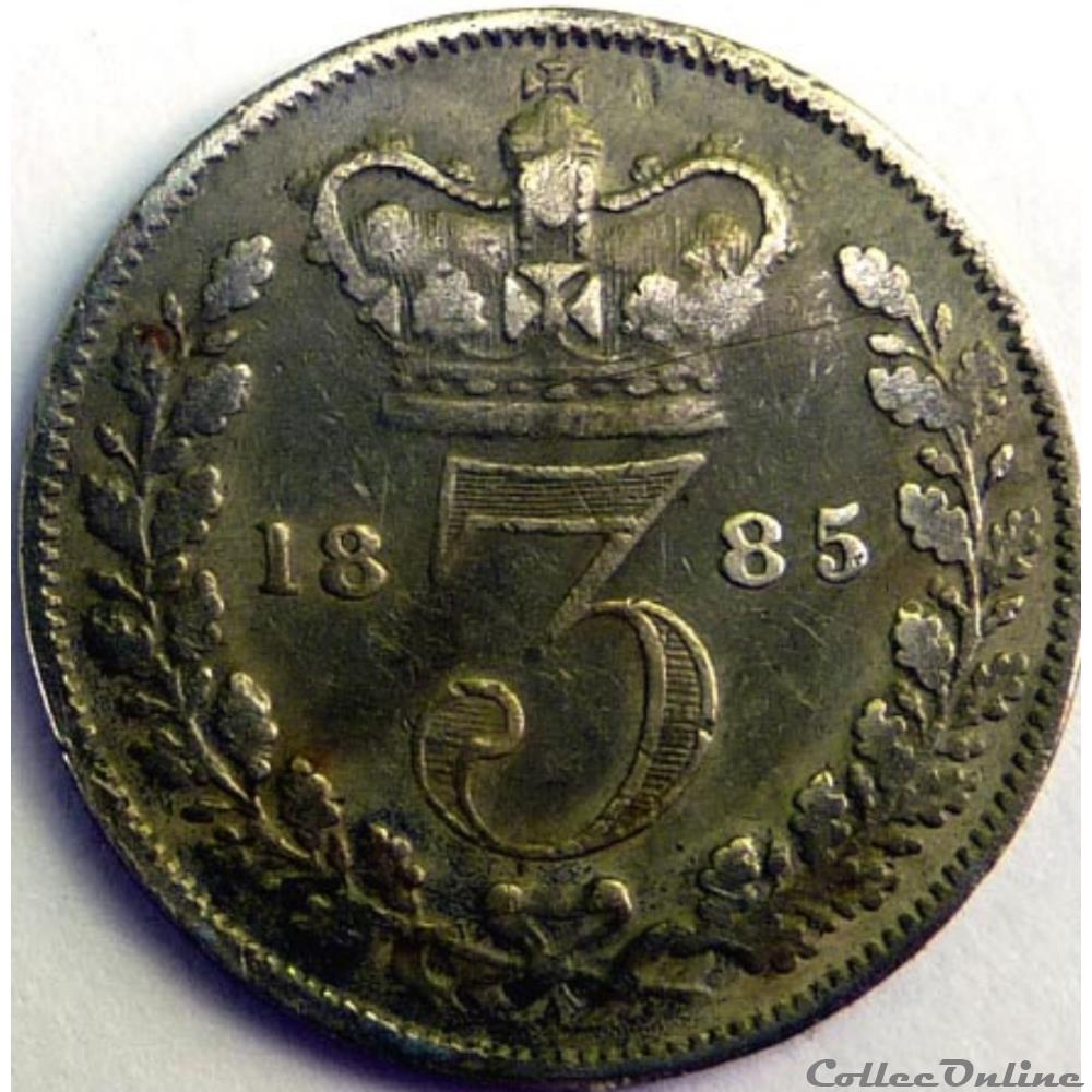 monnaie monde royaume uni victoria 1885