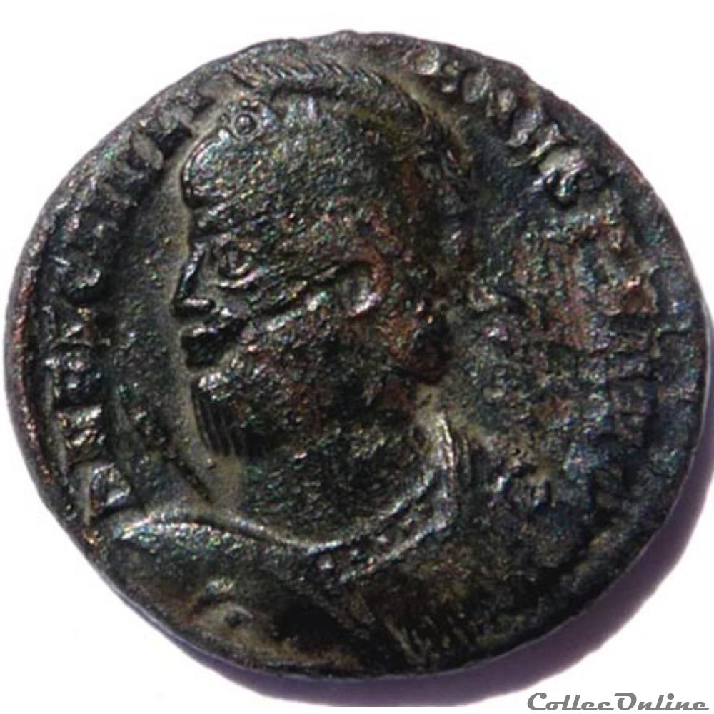 Julien II 361-363/Thessalonique/VOT X MVLT XX monnaies antiques av jc ap romaines republicaines imperiales julien ii 361 363 thessalonique vot x mvlt xx