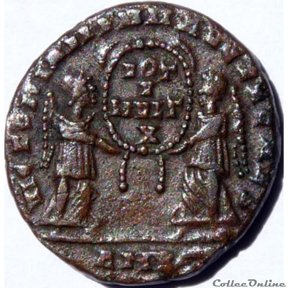 Imitation pour Magnence monnaie antique av jc ap romaine republicaine imperiale imitation pour magnence