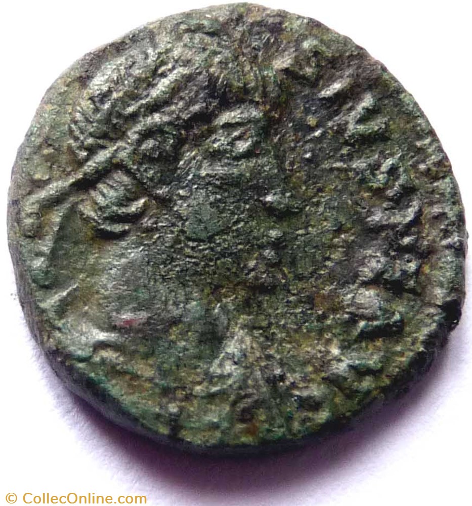 Théodose 378-383/Rome/VOT XV MVLT XX monnaie antique av jc a ap romaine imperiale theodose 378 383 rome vot xv mvlt xx