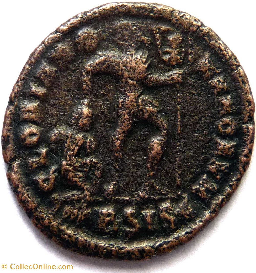 monnaies antiques romaines republicaines imperiales valens 364 367 siscia gloria romanorvm
