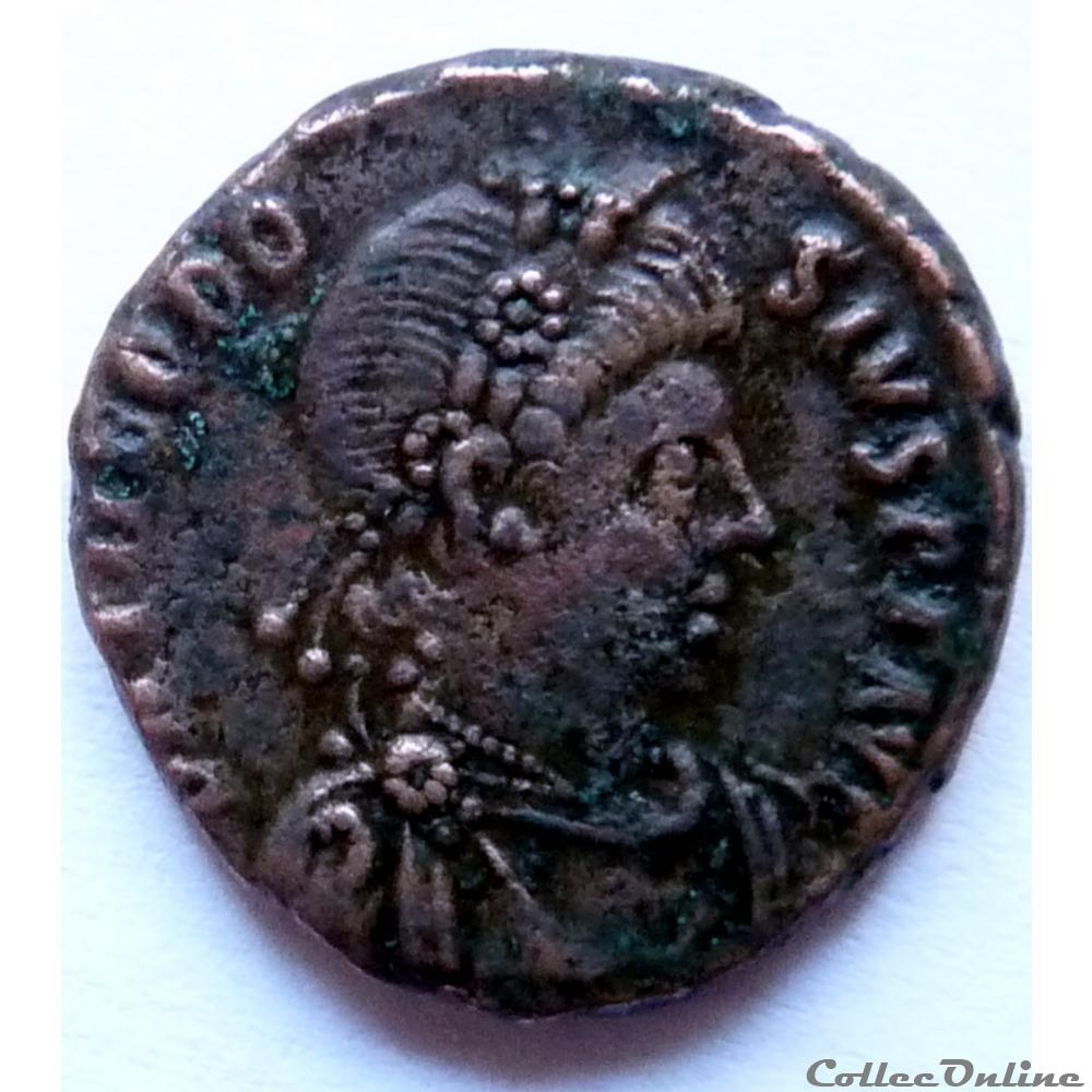 monnaies antiques romaines imperiales et republicaines theodose 378 383 antioche concordia avggg