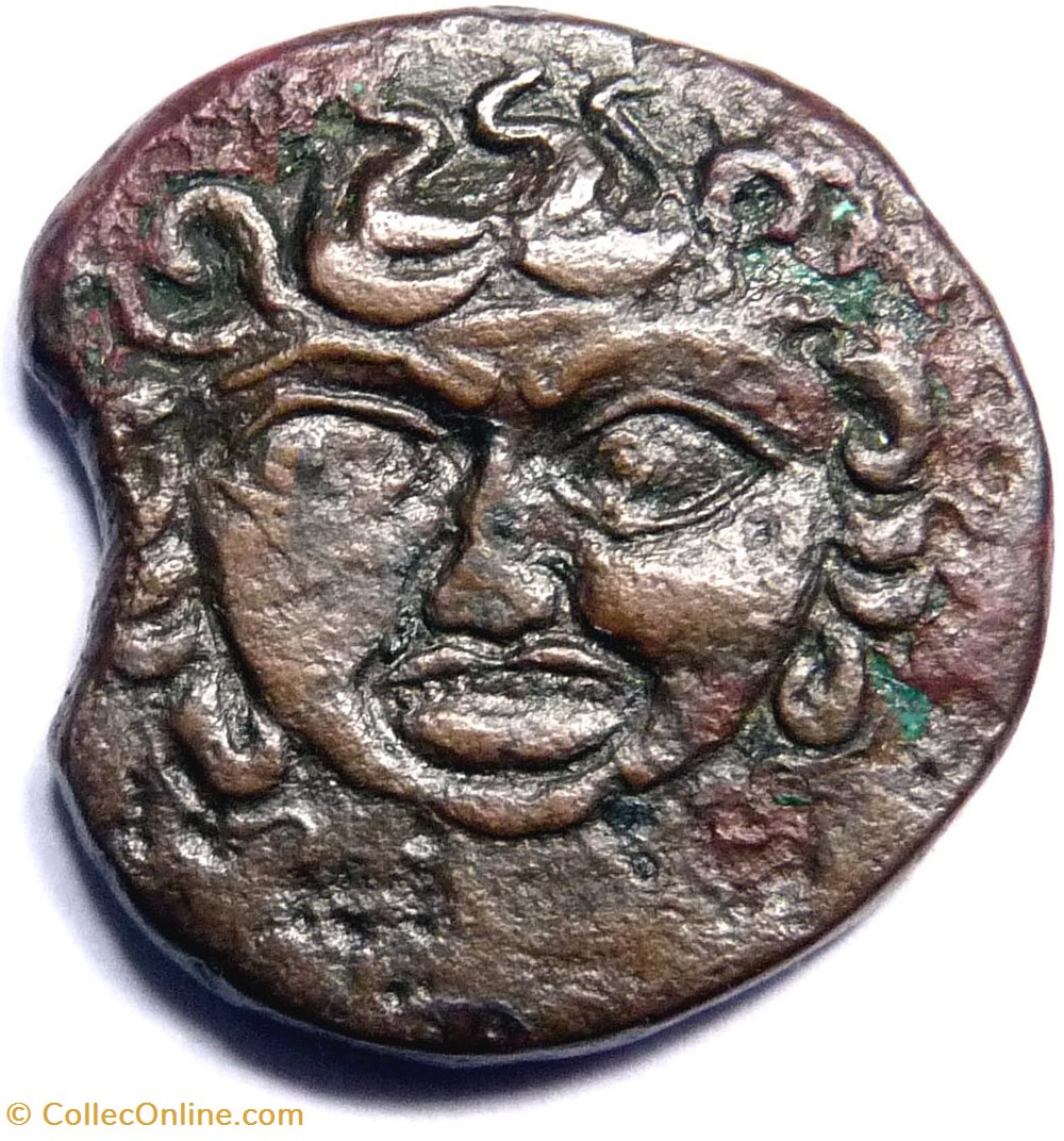 Monnaie de Sicile - Colonie de Camarine 420-410 av JC monnaies antiques grecques monnaie de sicile colonie de camarine 420 410 av jc
