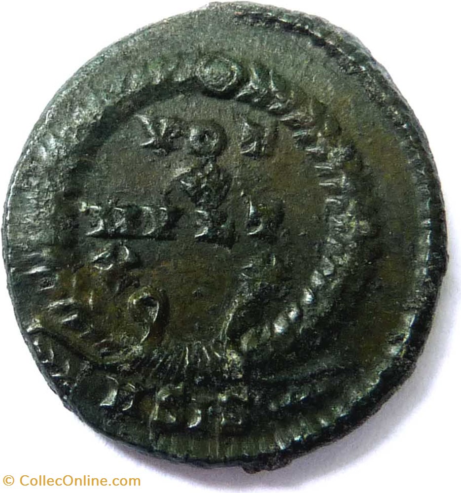Julien II 361-363/Siscia/VOT X MVLT XX monnaies antiques av jc ap romaines republicaines imperiales julien ii 361 363 siscia vot x mvlt xx