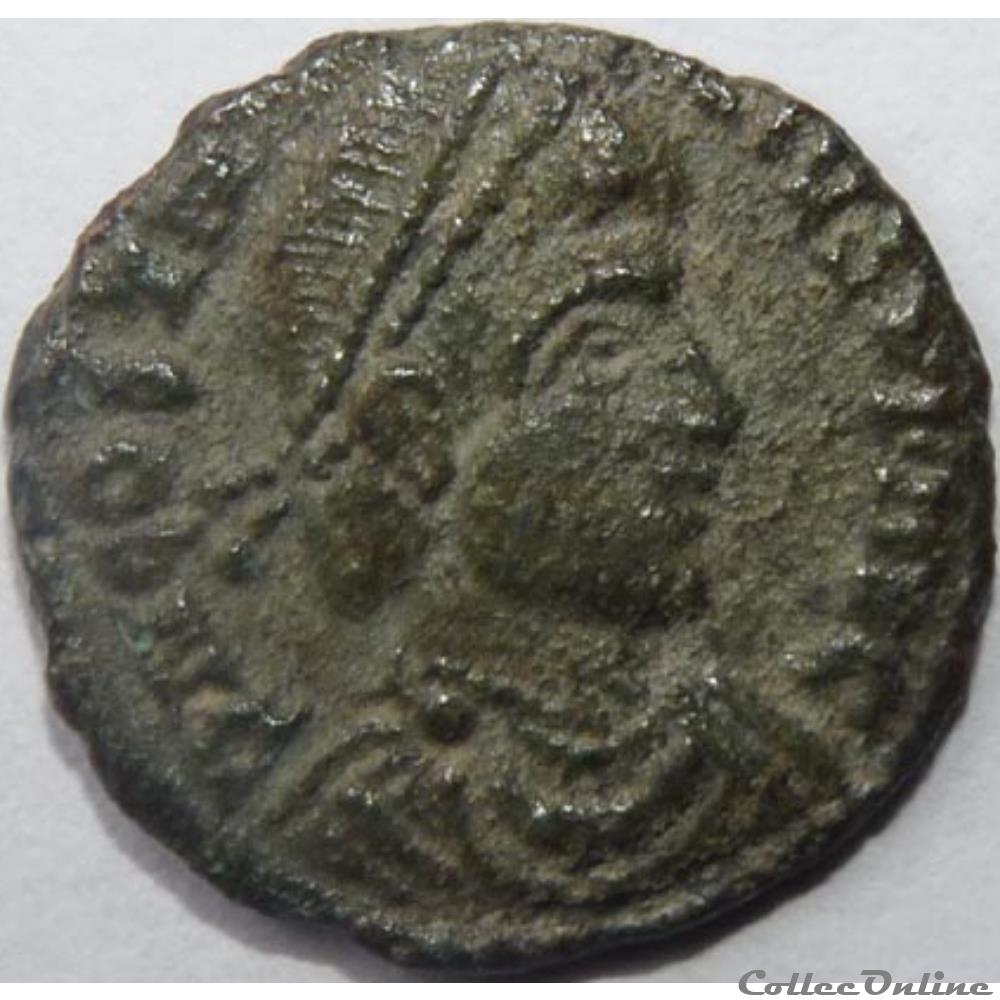 monnaies antiques romaines imperiales et republicaines imitation pour constance ii revers en miroir