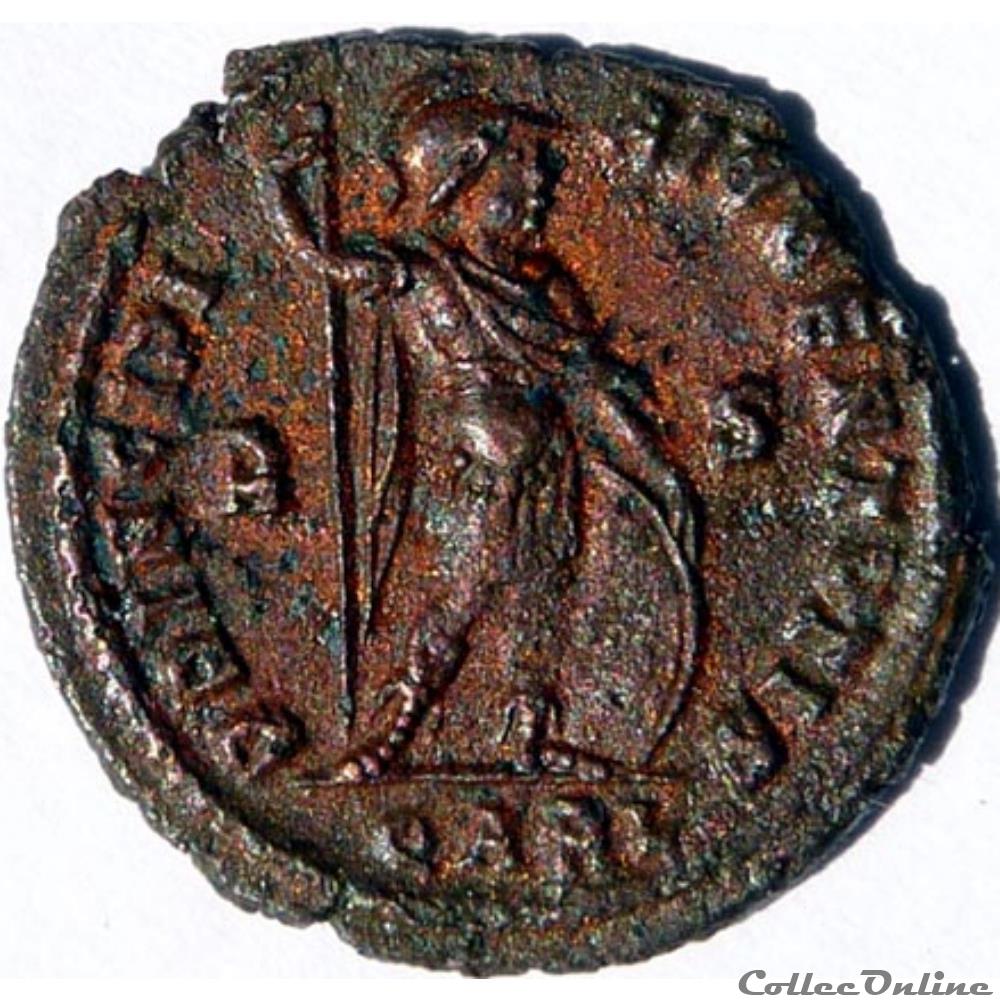 Crispus 318/Arles/PRINCIPIA IVVENTVTIS monnaie antique av jc ap romaine crispus 318 arles principia ivventvtis