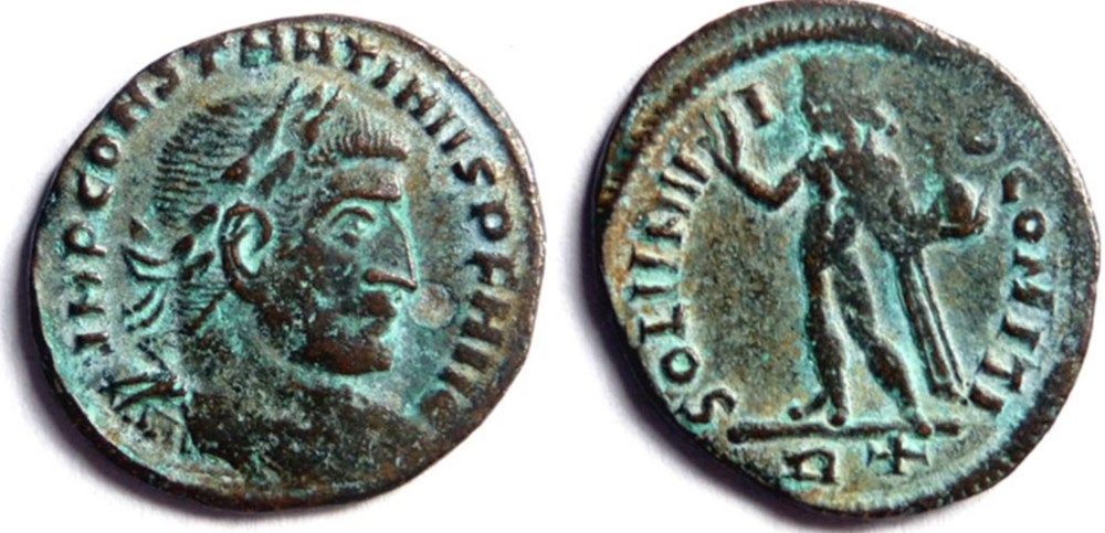 RIC 57/Constantin 1er 316-317/Rome/SOLI INVICTO COMITI monnaies antiques romaines imperiales et republicaines ric 57 constantin 1er 316 317 rome soli invicto comiti