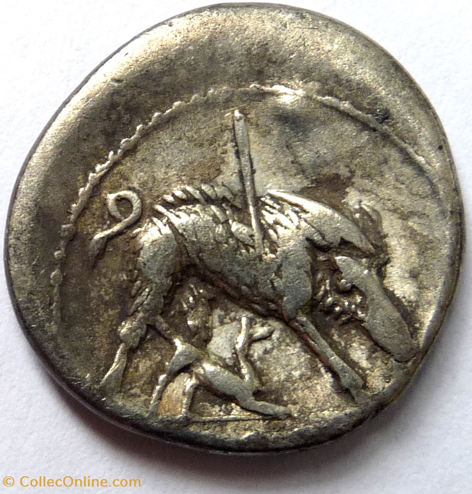 monnaies antiques romaines imperiales et republicaines gens hosidia 68 rome diane