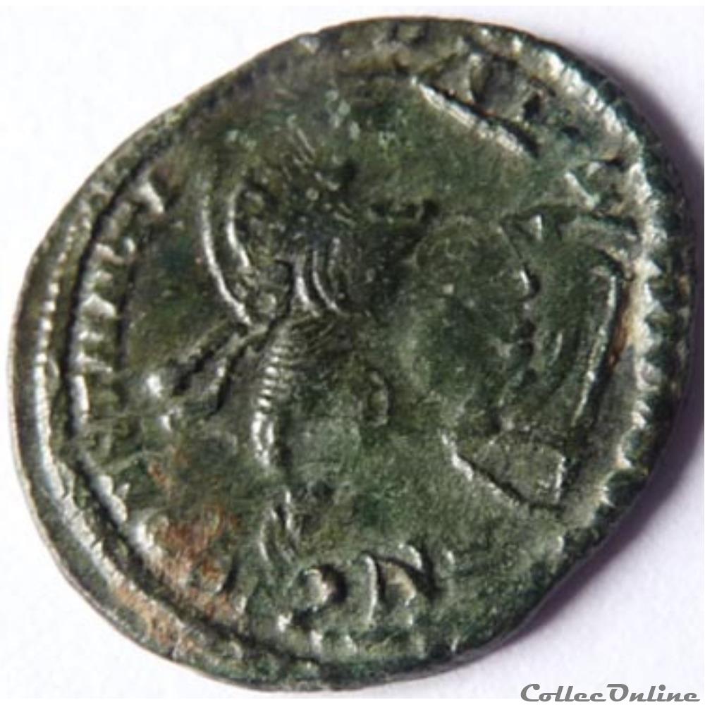 Imitation en surfrappe sur Constance II 3 monnaie antique romaine imitation en surfrappe sur constance ii