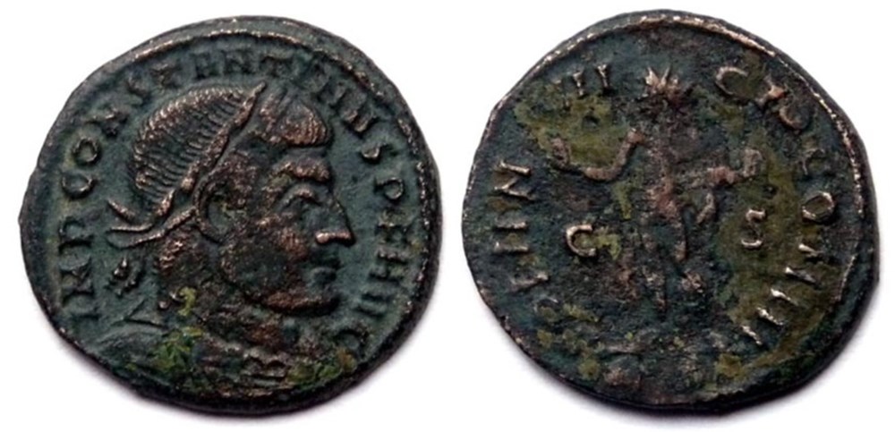 RIC 40/Constantin 1er 315-316/Rome/SOLI INVICTO COMITI monnaies antiques romaines imperiales et republicaines ric 40 constantin 1er 315 316 rome soli invicto comiti